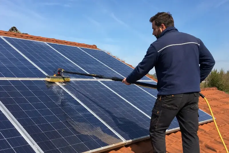 Nettoyage et entretien de panneaux solaires à Bain-de-Bretagne